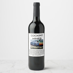 COCKPIT WINES WINE LABEL