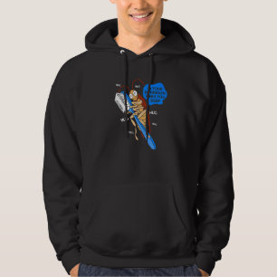 Cockroach And Your Tootbrush Hugging Cockroach Hoodie