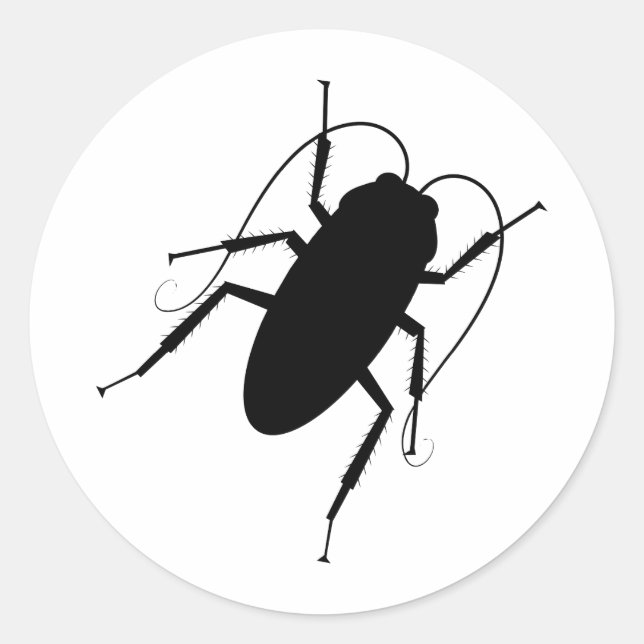 Cockroach Classic Round Sticker (Front)