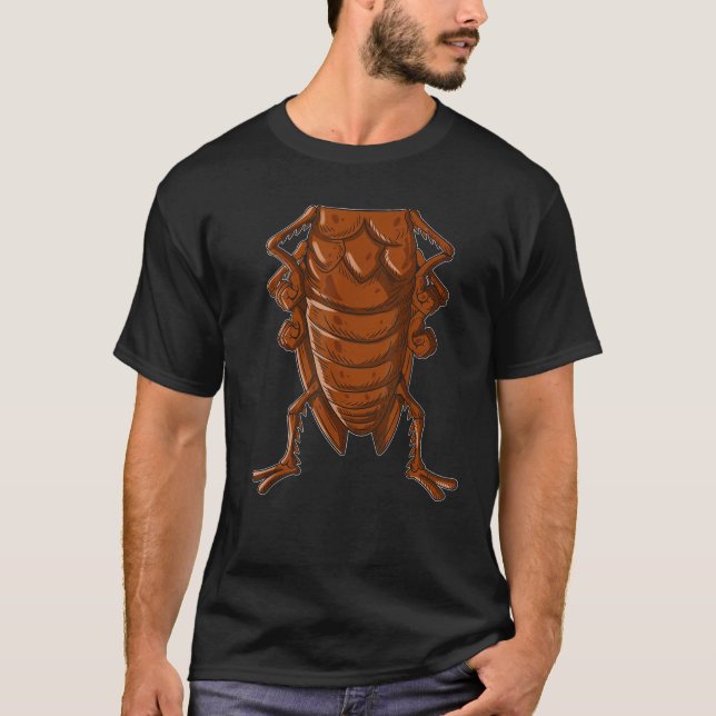Cockroach Costume Halloween Outfit Funny Waiting C T-Shirt (Front)