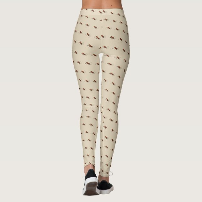 Cockroach Leggings / La Cucaracha Leggings / Bugs (Back)