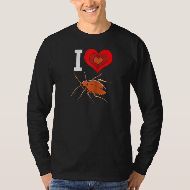 Cockroach Love Raglan T-Shirt (Front)