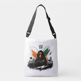 Cockroach Rebel Roach Streetwear Graphic Crossbody Bag