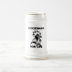 COCKSMAN BEER STEIN