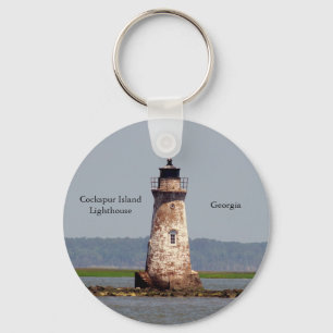 Cockspur Island Lighthouse keychain