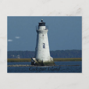 Cockspur Island Lighthouse Postcard