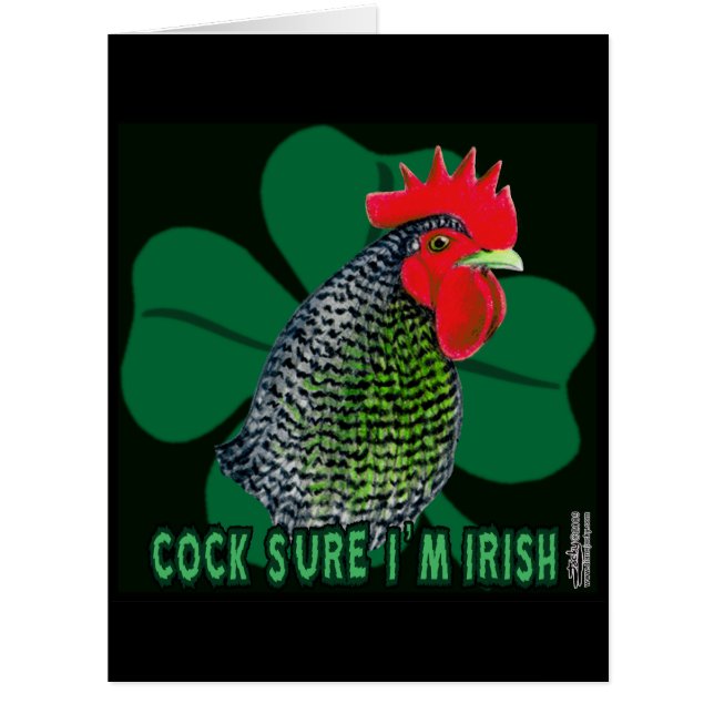Cocksure I'm Irish! (Front)
