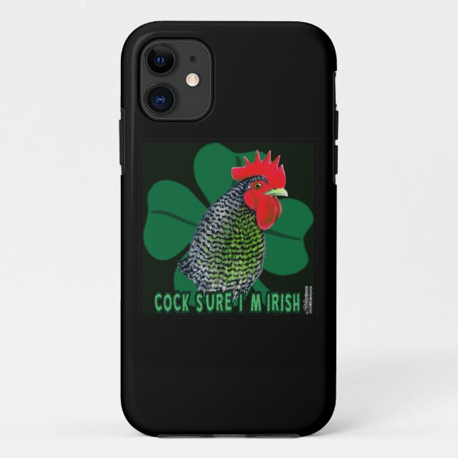 Cocksure I'm Irish! Case-Mate iPhone Case (Back)