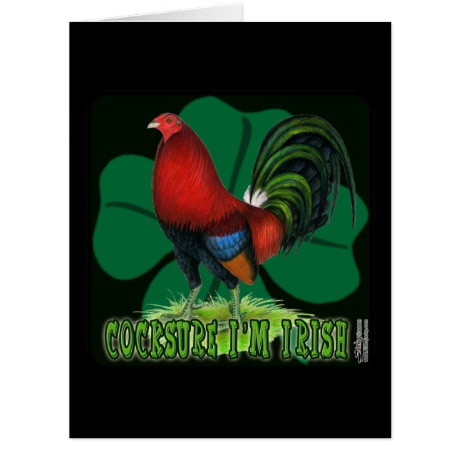 Cocksure I'm Irish Too! (Front)