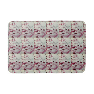 **COCKTAIL BATH MATT** MATCHING TOOTHBRUSH HOLDER MAT
