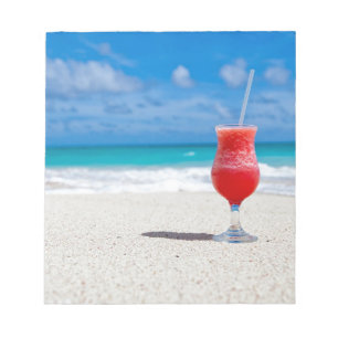 Cocktail by the sea notepad