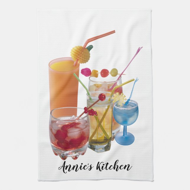 Cocktail Collection Tea Towel (Vertical)
