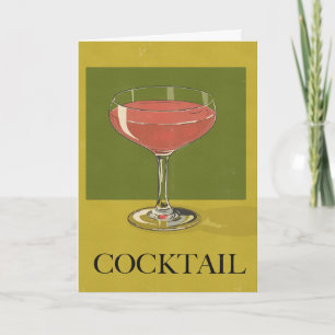 Cocktail Drink Card