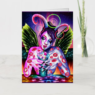 Cocktail Foil Greeting Card