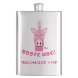 COCKTAIL HIP FLASK - BOOZE HOG