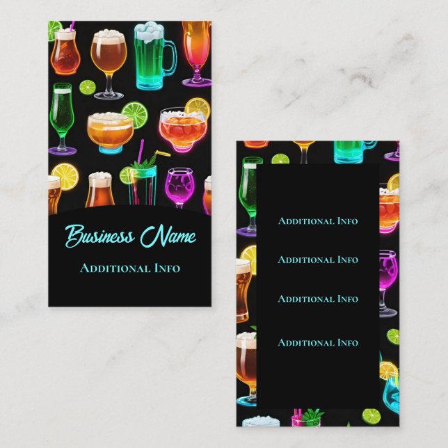 Cocktail Hour 2 Business Card (Front/Back)