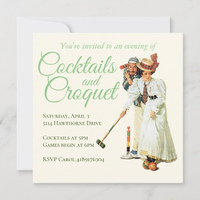 Cocktail Invitation (Front)