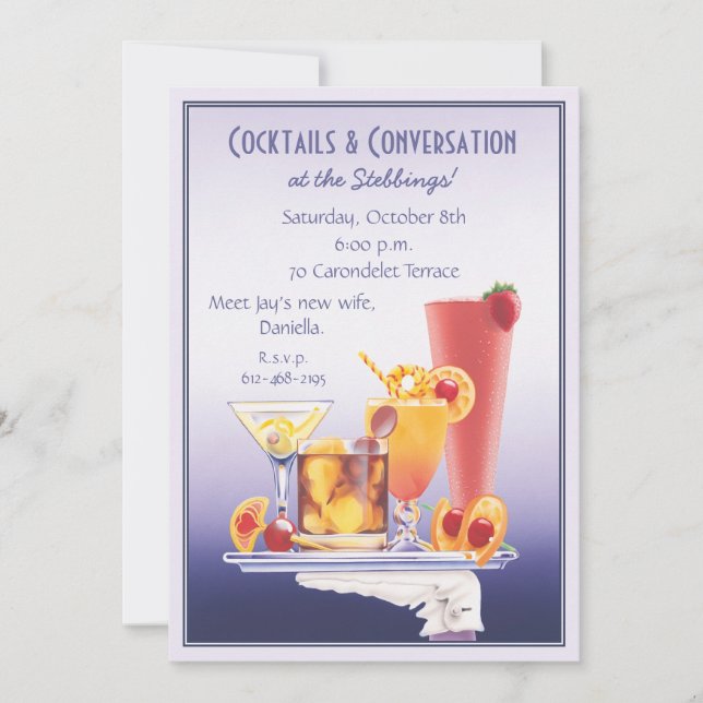 Cocktail © invitation (Front)
