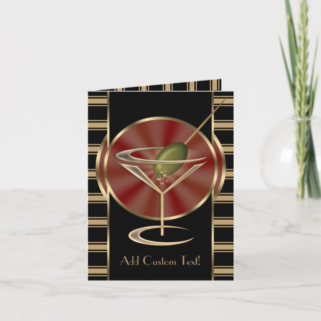 Cocktail Lounge Card (Front)