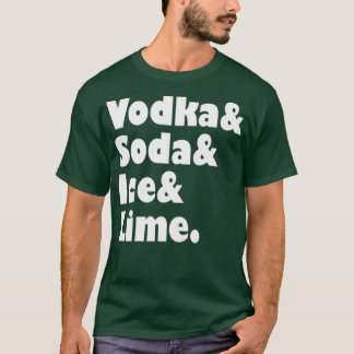 Cocktail Lover Gift Bartender for Cocktails Vodka T-Shirt