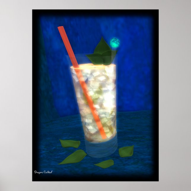 Cocktail: Mint Julep Poster (Front)