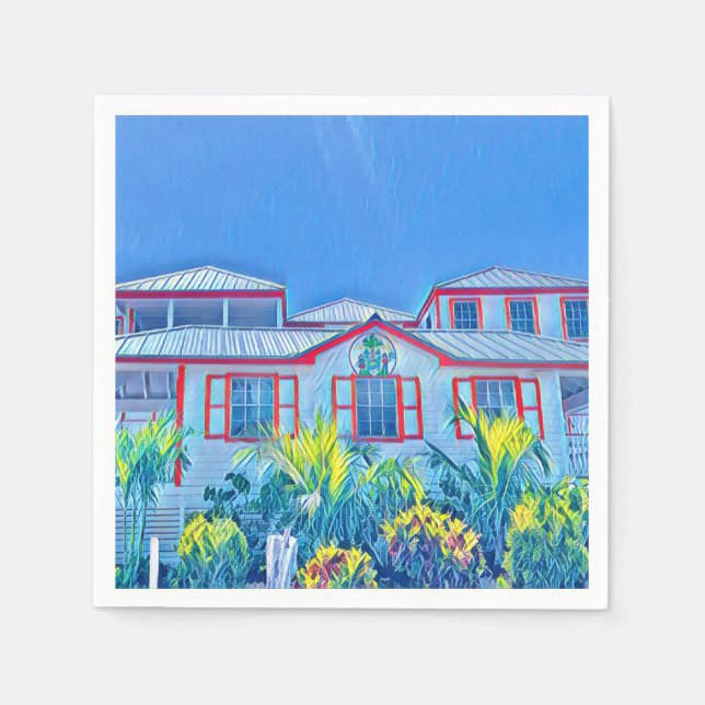 Cocktail Napkin- Hope Town Primary School- 2021 Napkin (Front)