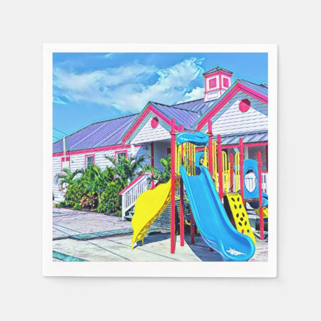 Cocktail Napkin- Hope Town Primary School 2- 2021- Napkin (Front)