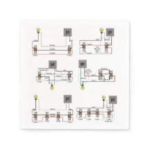 Cocktail Napkin with 3-way Switch Wiring Diagrams
