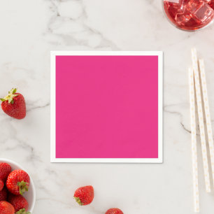 Cocktail Napkins Pink Party Custom Set