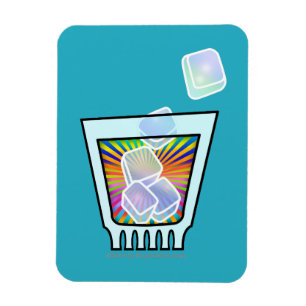 COCKTAIL - OLD FASHIONED - ROCKS GLASS MAGNET