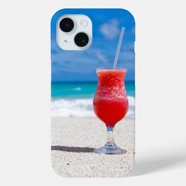 Cocktail on the Sand Case-Mate iPhone Case (Back)