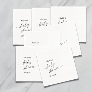 Cocktail Paper Napkin Modern Minimalist Simple