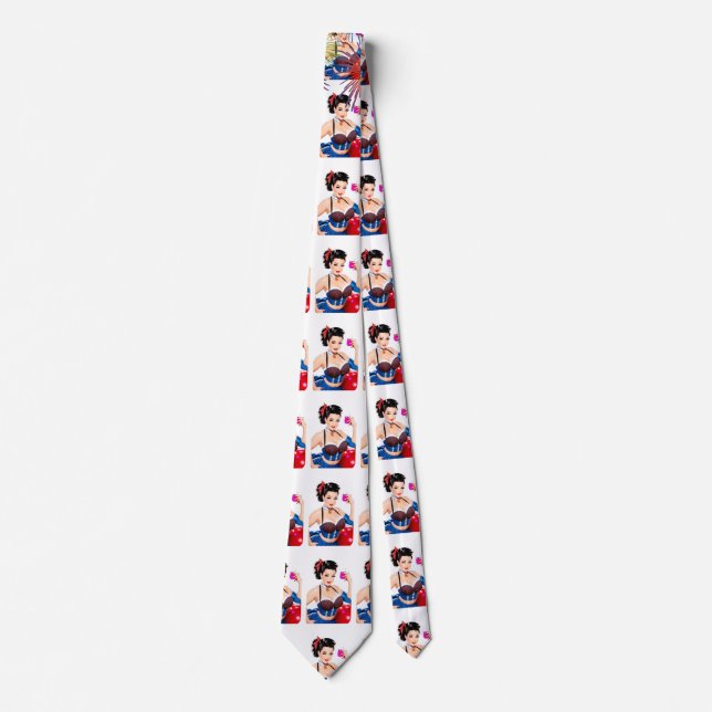 Cocktail Party Girl Thunder_Cove Tie (Front)