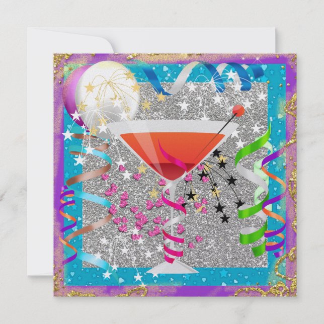 Cocktail Party - SRF Invitation (Front)