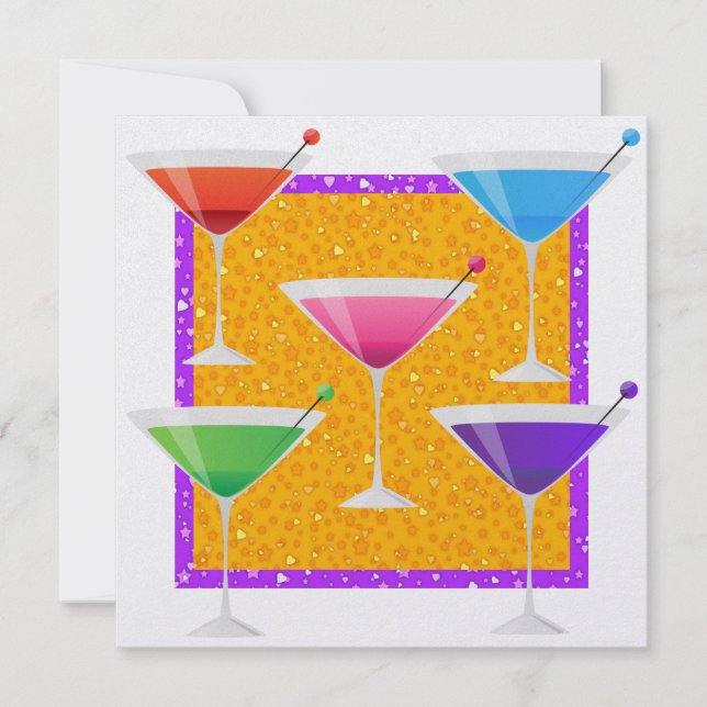 Cocktail PARTY - SRF Invitation (Front)