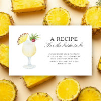 Cocktail Pineapple - Recipe for the bride to be
