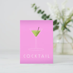 Cocktail Postcard