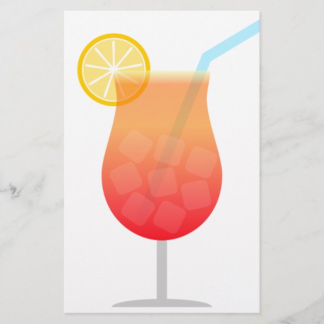 Cocktail Stationery (Front)