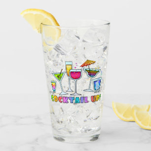 COCKTAIL UP Drink Highball Pint Glass