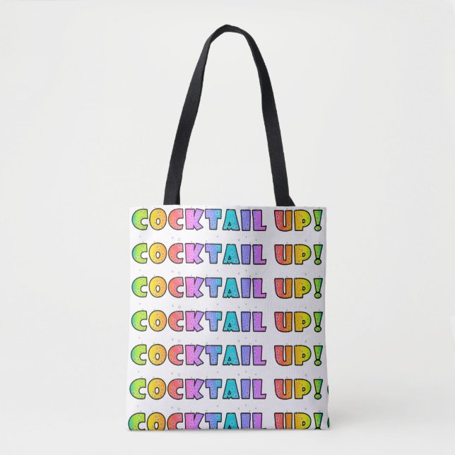COCKTAIL UP! TOTE BAG (Front)