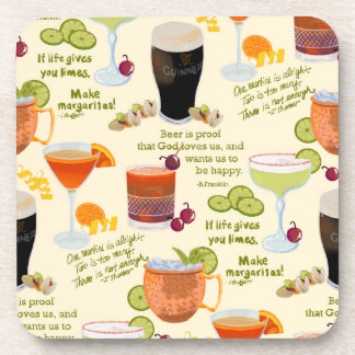 Cocktails and Conversation Coaster