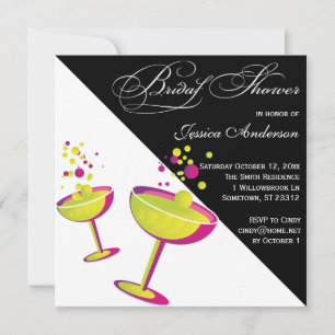 Cocktails Bridal Shower Invite