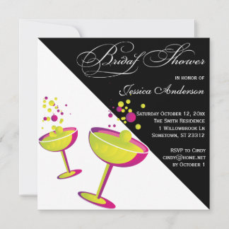 Cocktails Bridal Shower Invite