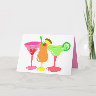Cocktails Card