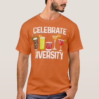 Cocktails Celebrate Diversity T-Shirt