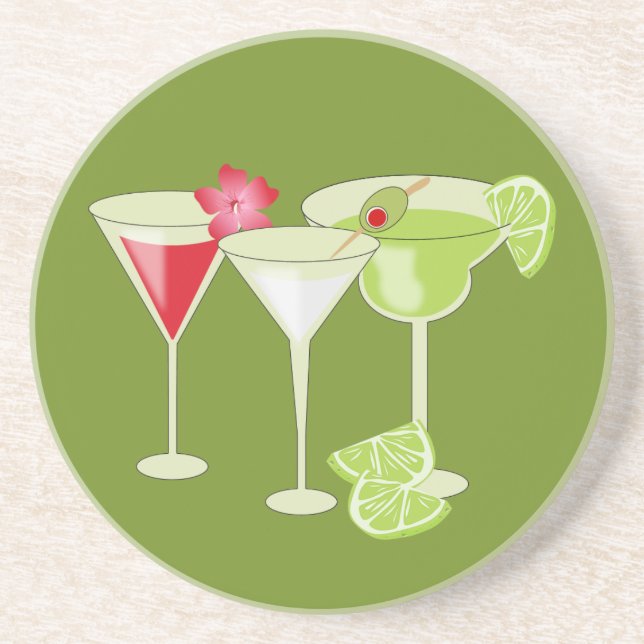 Cocktails Coaster (Front)