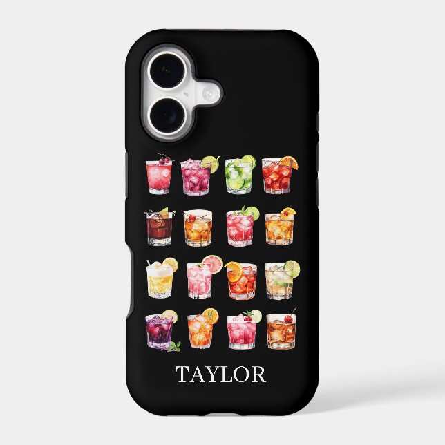 Cocktails Galore Monogrammed (Back)