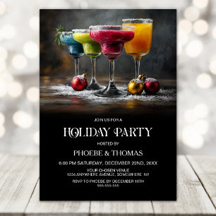Cocktails Holiday Party Invitation