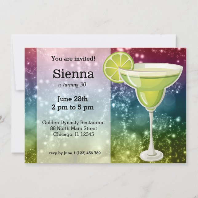 Cocktails Invitation (Front)