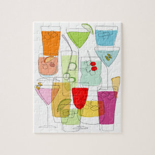 Cocktails jigsaw puzzle
